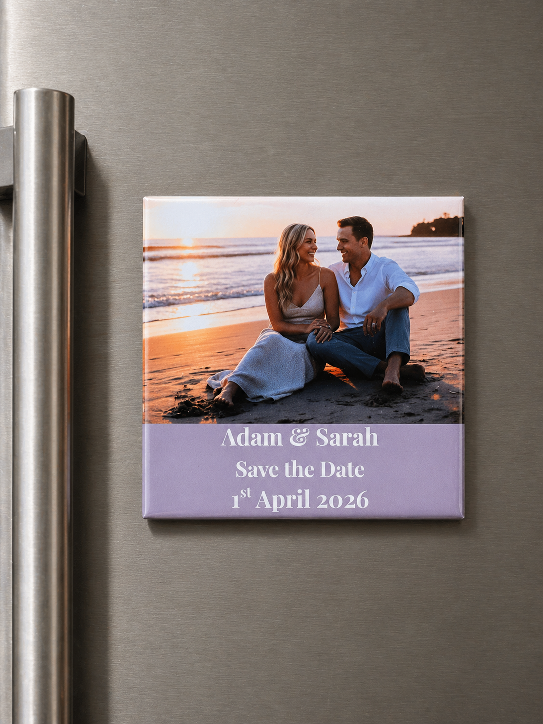 Save the Date Photo Magnets