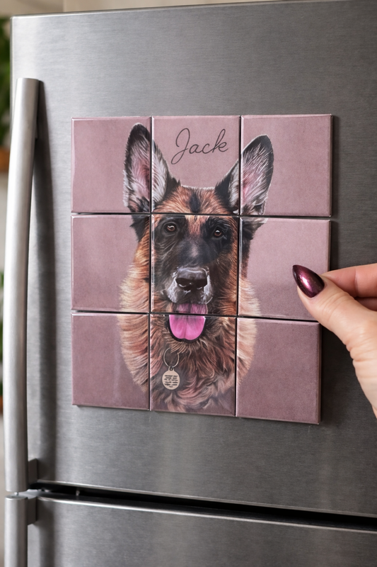 Photo Puzzle Magnet Set